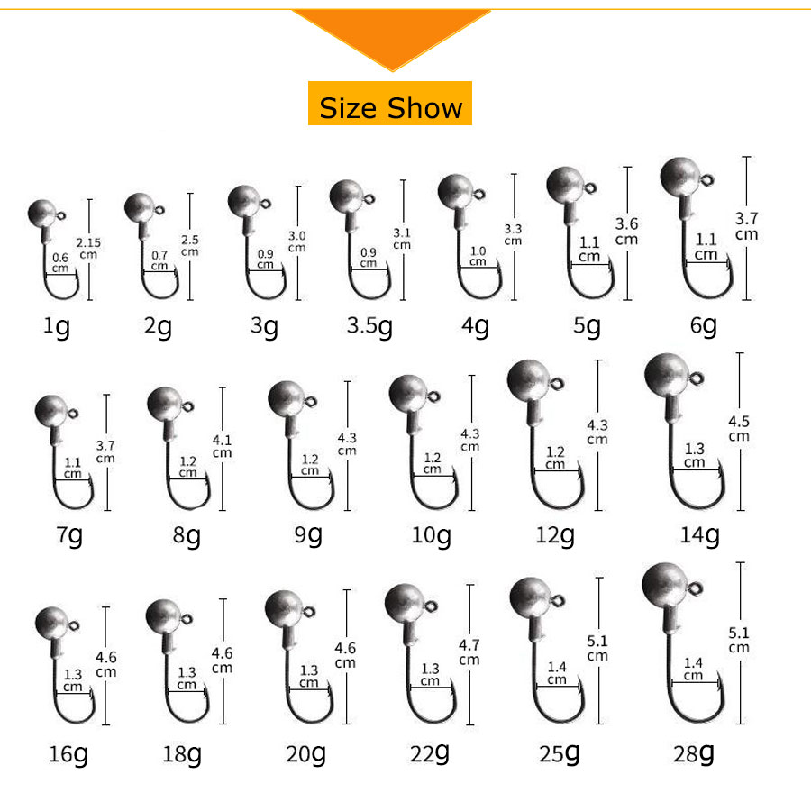 Hameçons de pêche à tête de ji - Fishing Hook Offset avis et prix