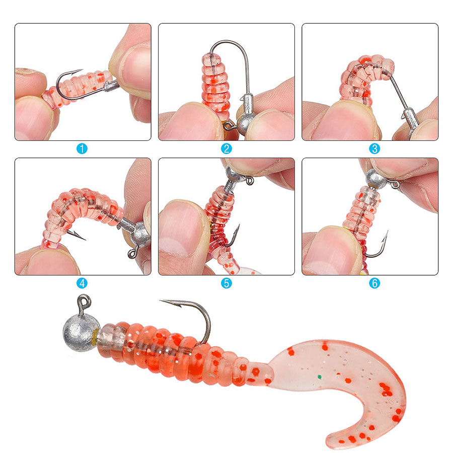 Hameçons de pêche à tête de ji - Fishing Hook Offset avis et prix