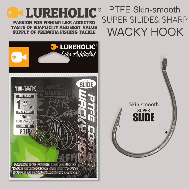 LUREHOLIC PTFE Super glisser c - Fishing Hook Barbless avis et prix