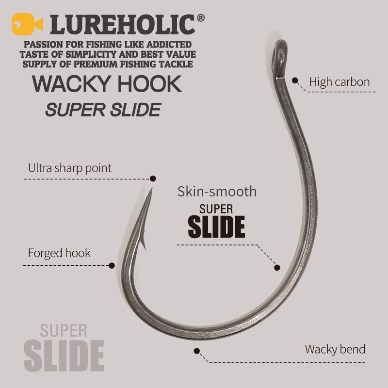 LUREHOLIC PTFE Super glisser c - Fishing Hook Barbless avis et prix