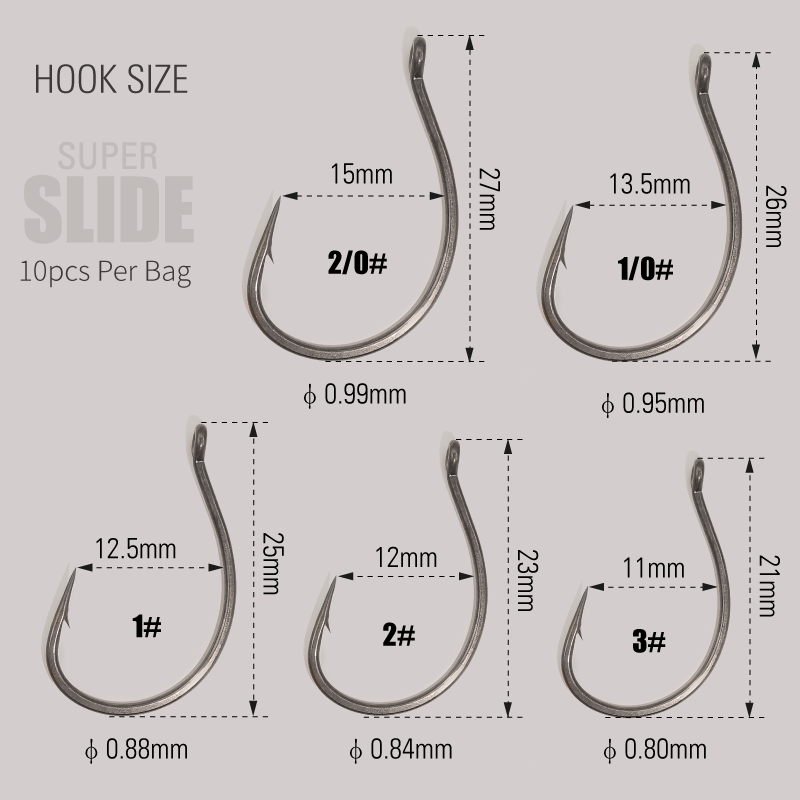 LUREHOLIC PTFE Super glisser c - Fishing Hook Barbless avis et prix